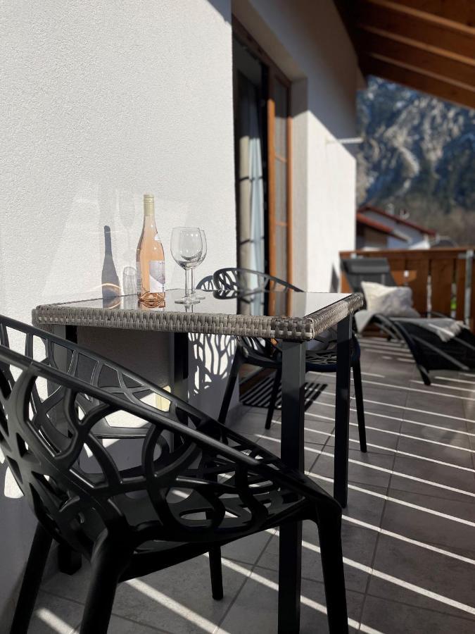 Das Bergquartier - Ferienwohnung Zugspitze Oberau  Kültér fotó