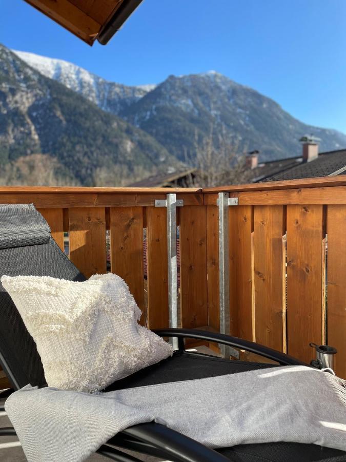 Das Bergquartier - Ferienwohnung Zugspitze Oberau  Kültér fotó