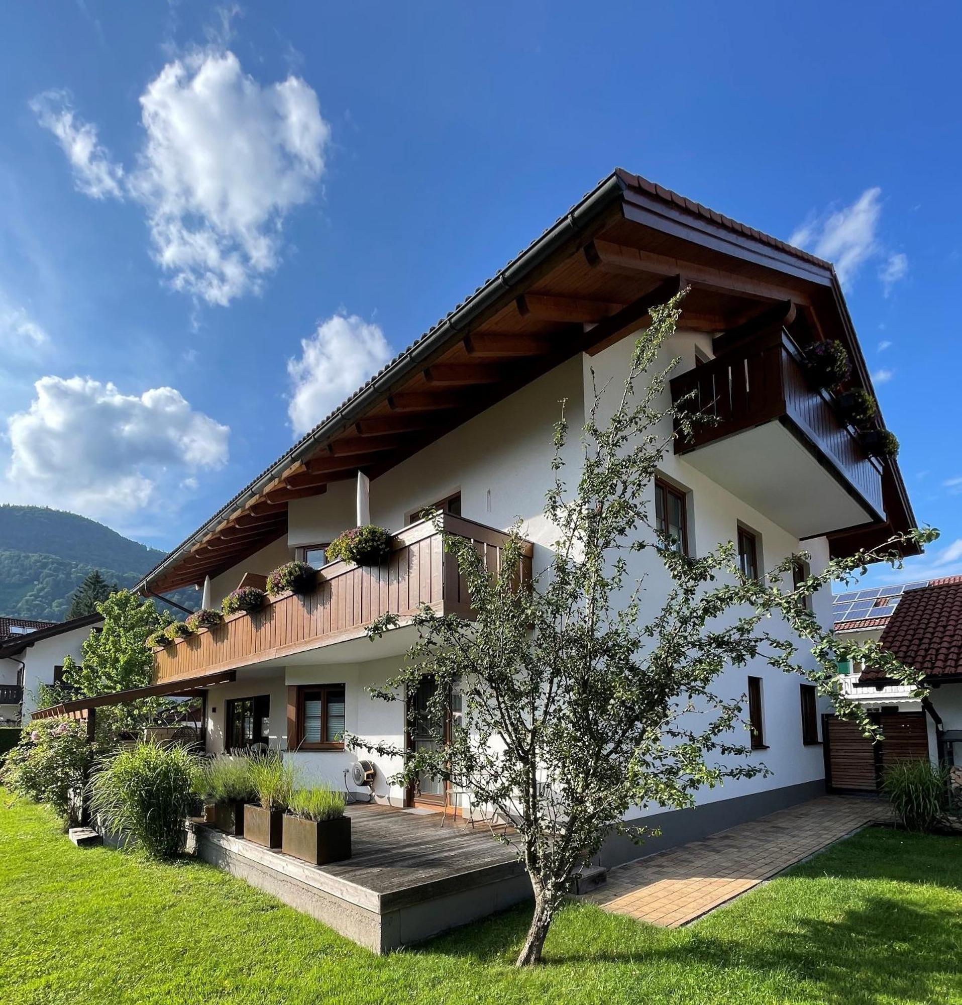 Das Bergquartier - Ferienwohnung Zugspitze Oberau  Kültér fotó